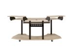 ACME Eleazar Computer Desk, Natural Oak 92892
